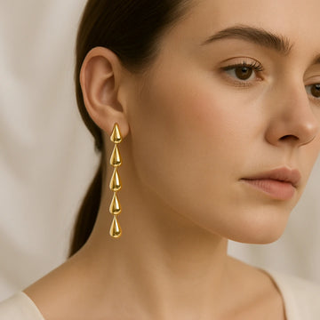 Teardrop Cascade Earrings