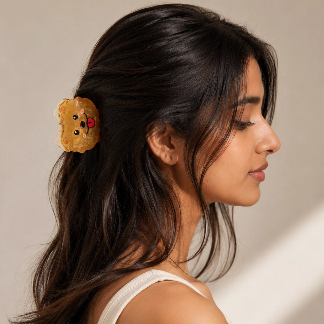 Cute Puppy Claw Clip