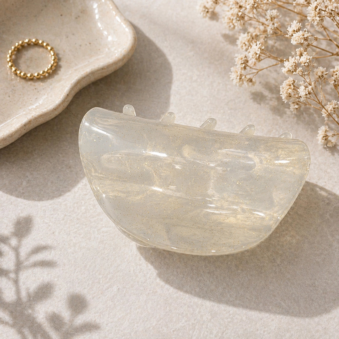 Pastel Marble Large Claw Clips