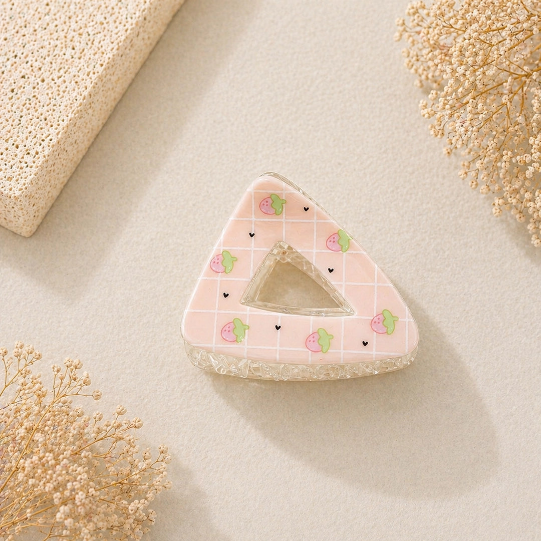 Sweet Treat Triangle Claw Clips