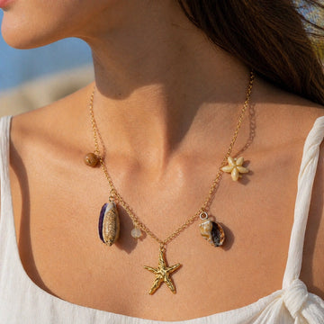 Ocean Treasure Starfish Necklace