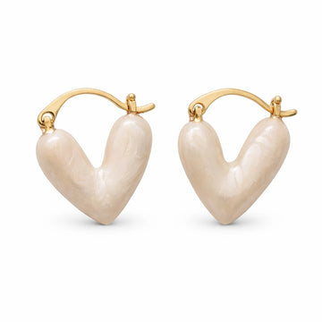 Candy Heart Hoops