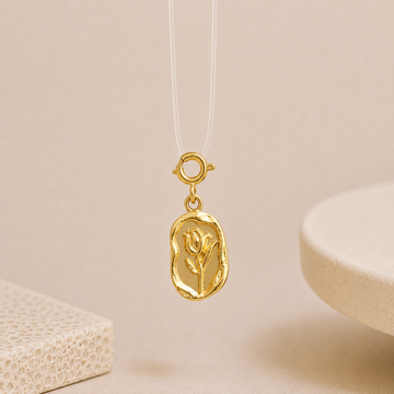 Golden Rose Anti-Tarnish Charm