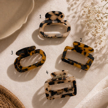 Leopard Luxe Claw Clip
