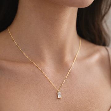 Crystal Edge Necklace