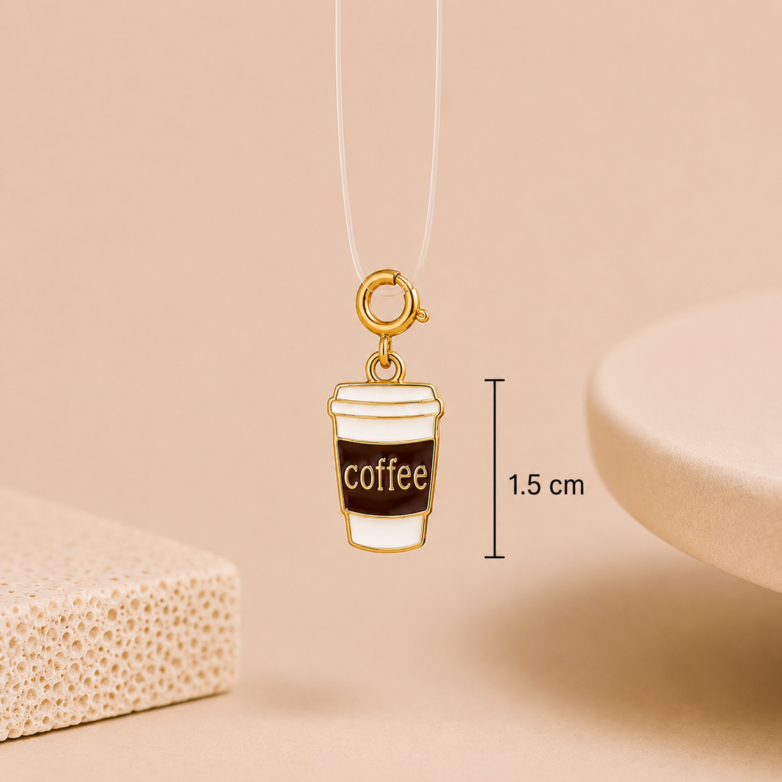 Coffee Cup Charm