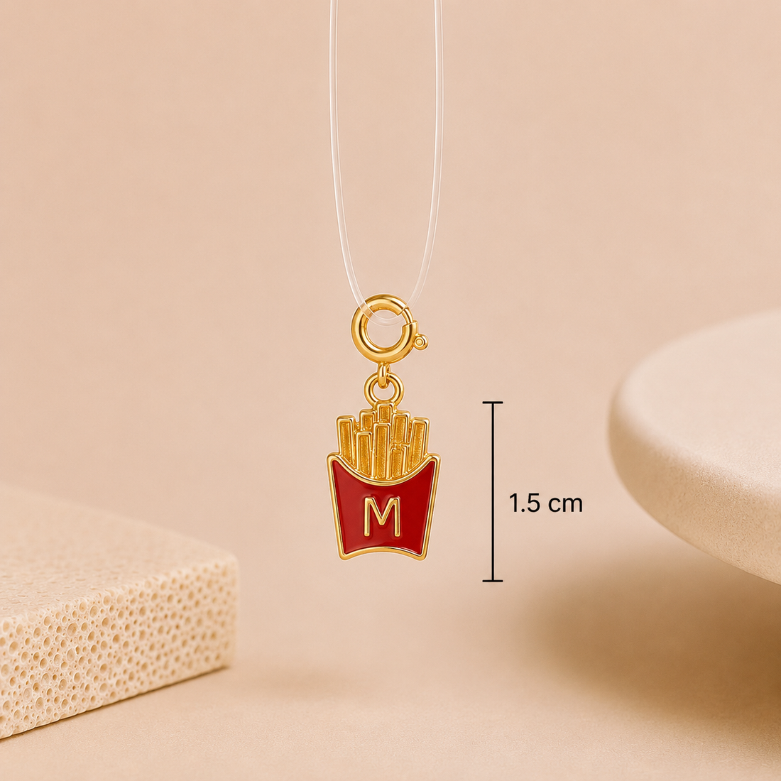 French Fries Charm