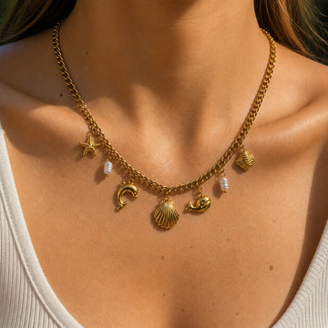 Coastal Charm Statement Necklace