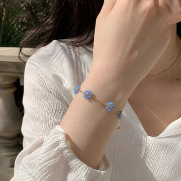 Azure Blossom Bracelet
