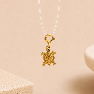 Golden Turtle Anti-Tarnish Charm