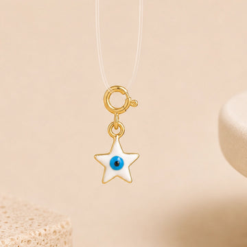 Evil Eye Star Anti-Tarnish 3D Charm