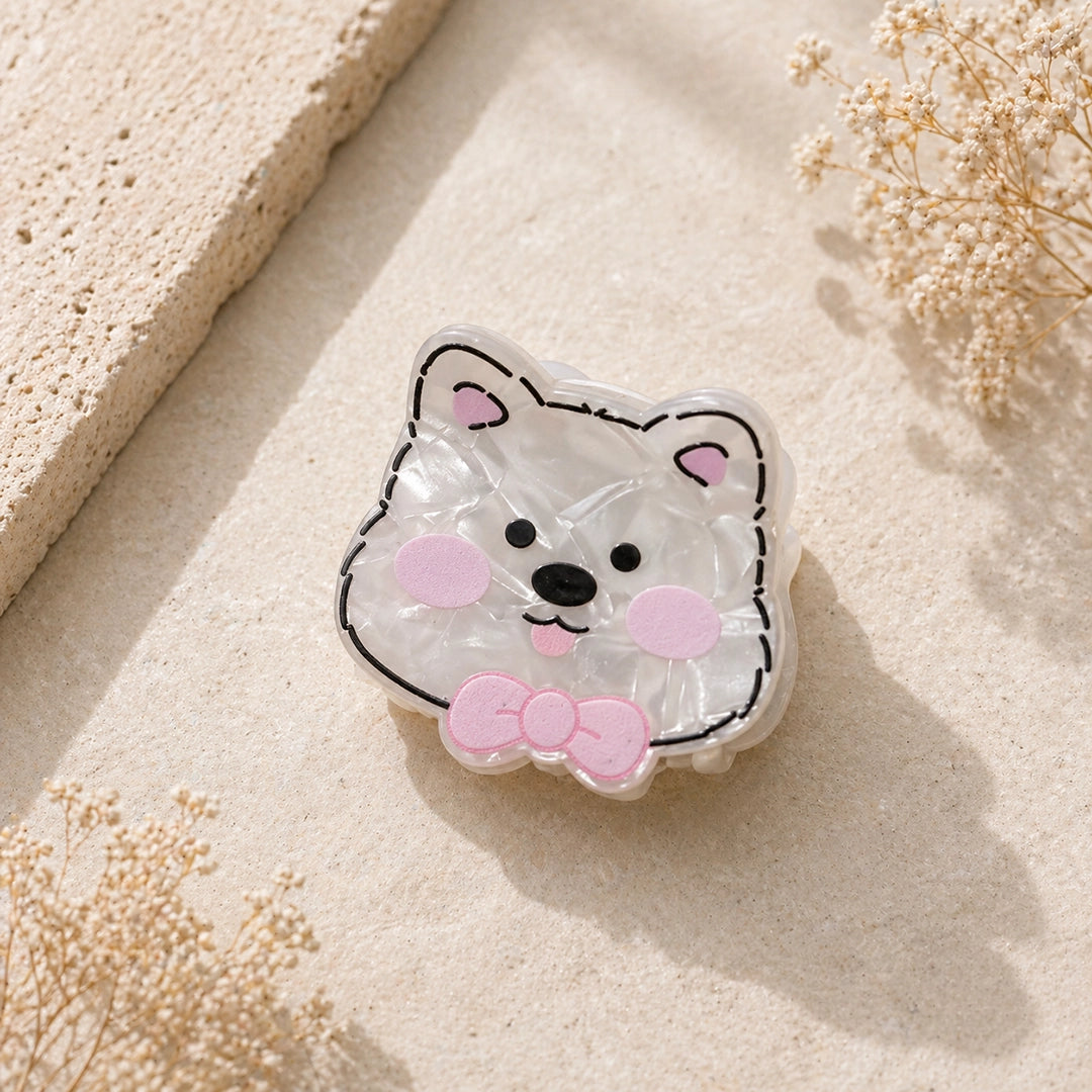 Kawaii Animal Face Claw Clips