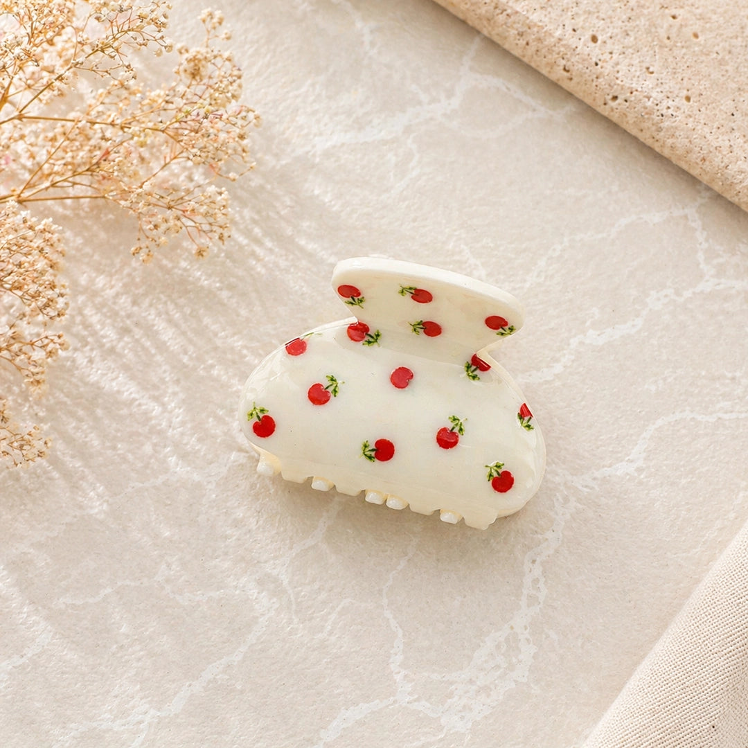 Blossom & Cherry Mini Claw Clips