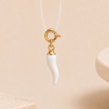 White Chilli Anti-Tarnish 3D Charm