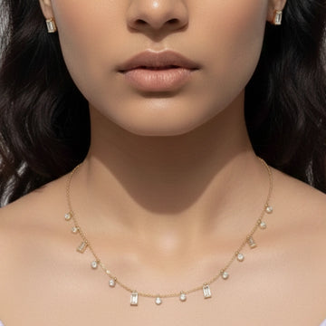 Gleam Drop Necklace Set