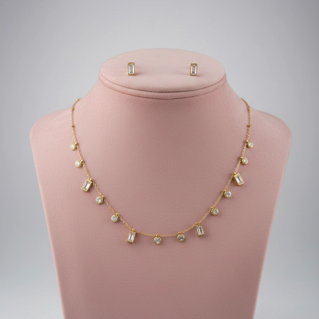 Gleam Drop Necklace Set