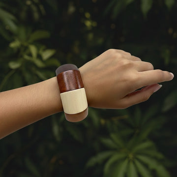 Terra Wood Block Bracelet
