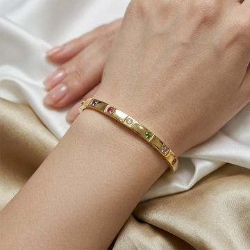 Pastel Gem Parade Small Size Kada - Size 2'0 - 2'4