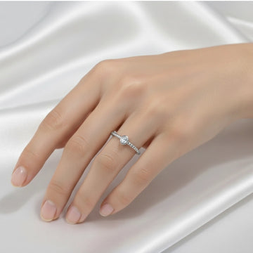 Oval Halo Ring
