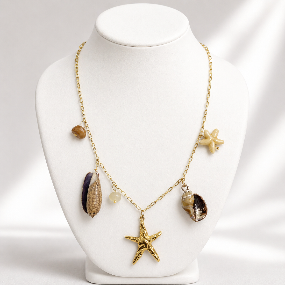 Ocean Treasure Starfish Necklace