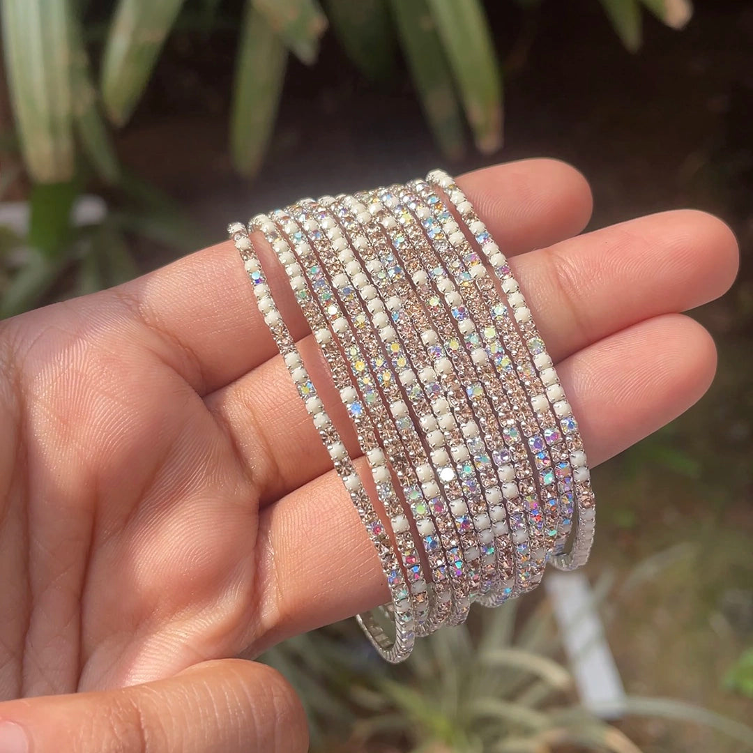 Luxe Spark Elastic Tennis Bracelet