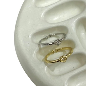 Dainty Hexa Ring