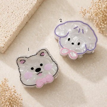 Kawaii Animal Face Claw Clips
