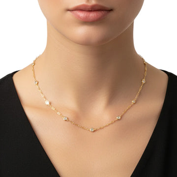 Celeste Crystal Chain