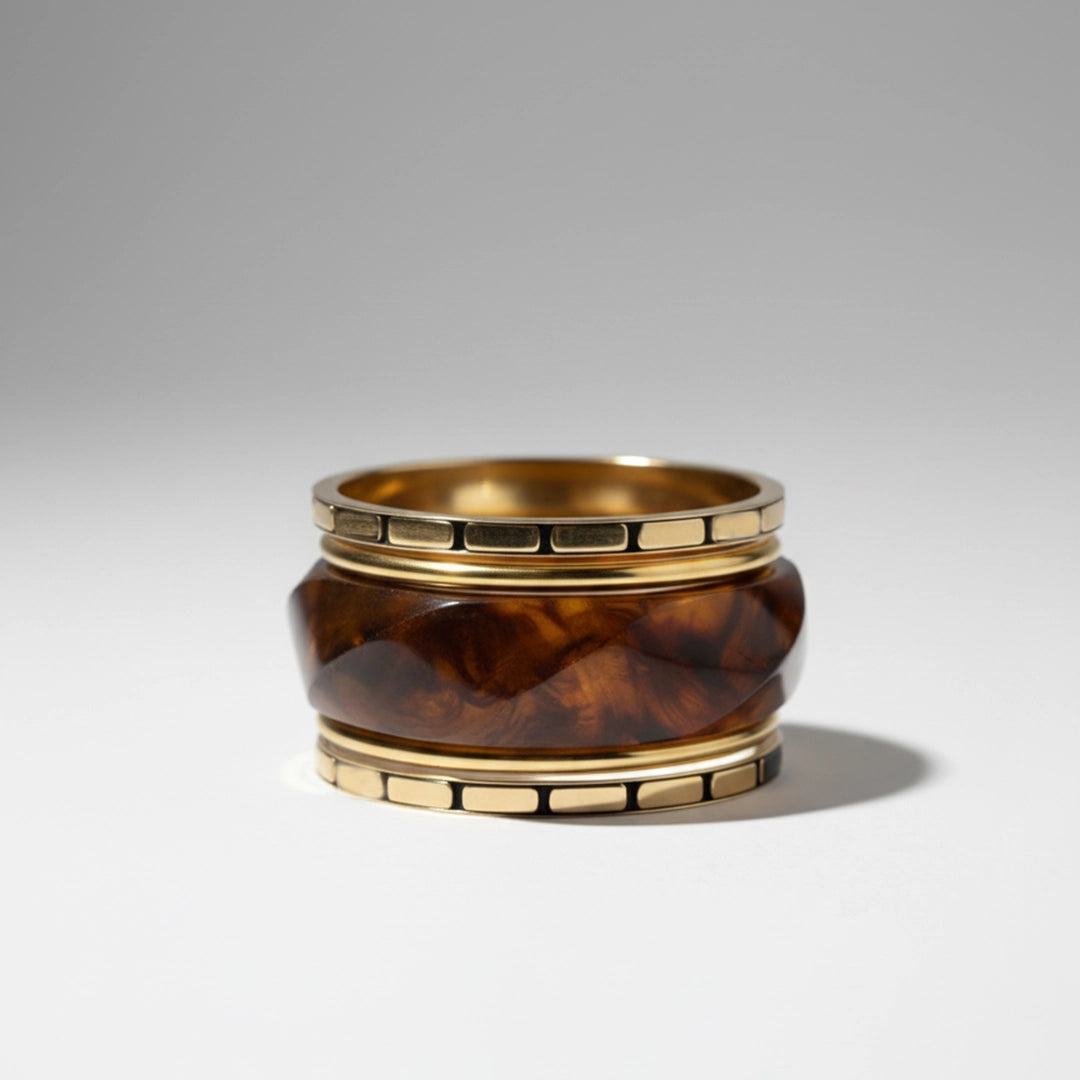 Amber Small Size Bangle Stack of 5