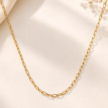 Anti-Tarnish Charm Necklace Chain