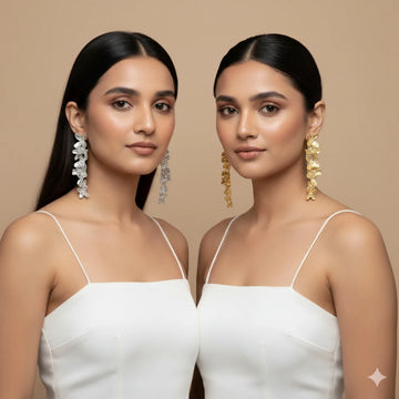 Floral Cascade Earrings