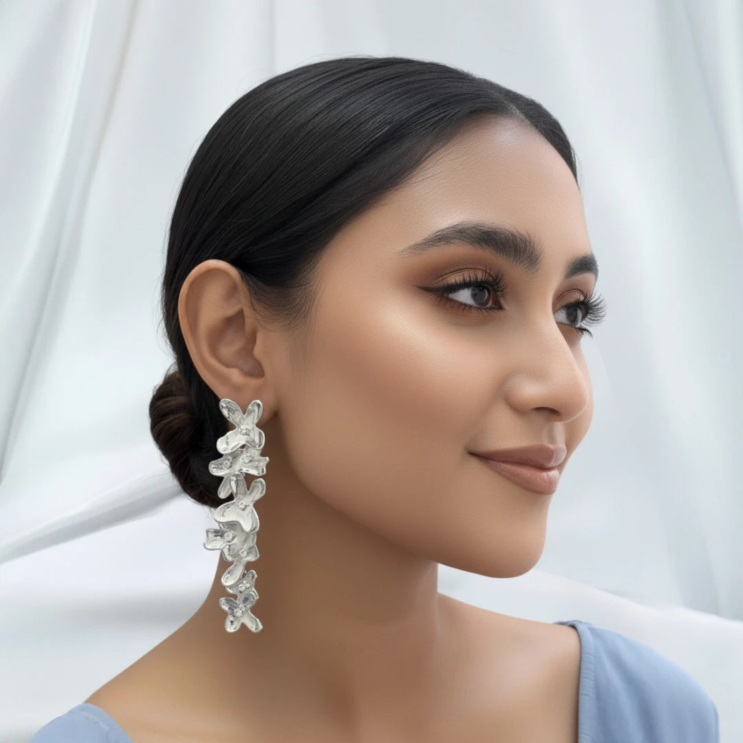 Floral Cascade Earrings