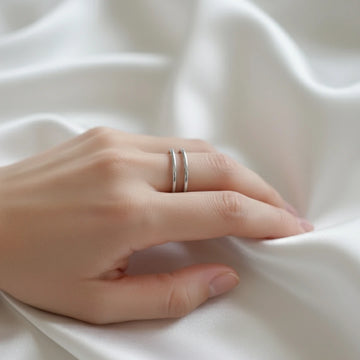 Sleek Double Band Ring